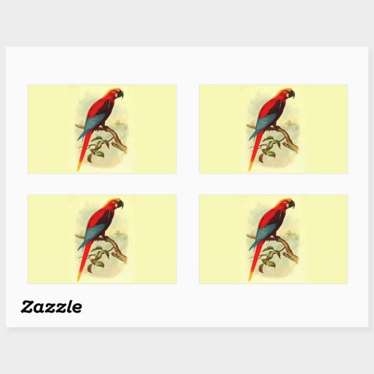 Ara Gossei Rectangle Sticker (Blatt)