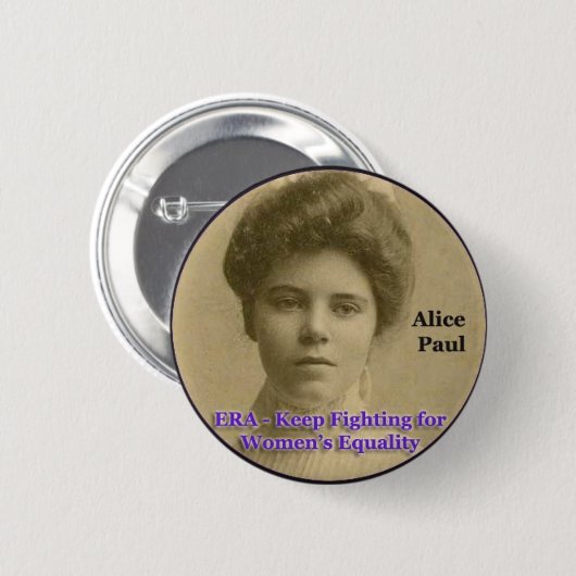 ÄRA-Knopf mit Alice Paul Button (Vorne & Hinten)