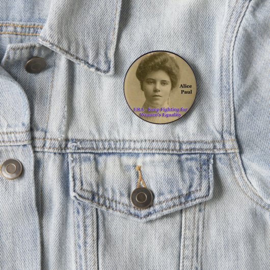 ÄRA-Knopf mit Alice Paul Button (Beispiel)