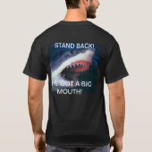 ARA MENS FUN T SHIRT - STAND B ACK (SHARK) (Rückseite)