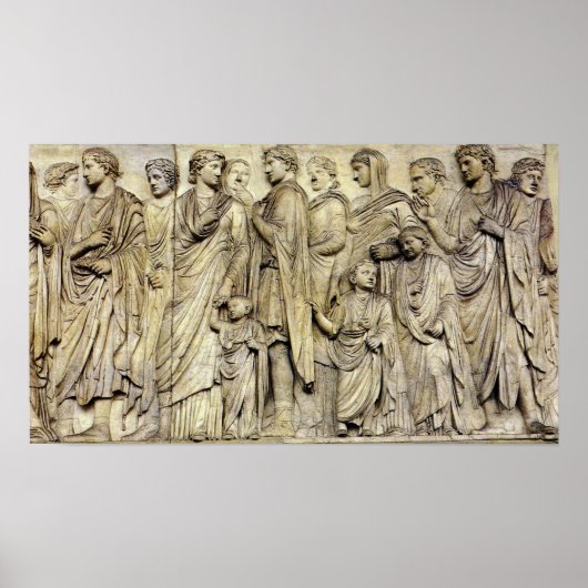 Ara Pacis Frieze Poster (Vorne)