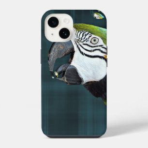 Ara Papagei mit Blasen  iPhone 14 Hülle