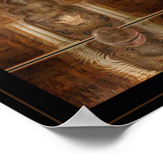 Arab Buddha Poster (Ecke)