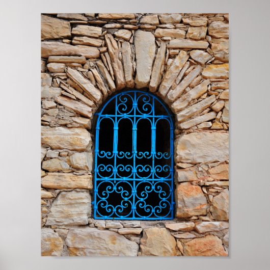 Arab Fenster morocco Architektur agadir medina Poster (Vorne)