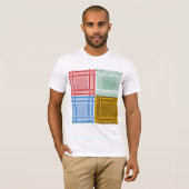 Arab Shemagh Scarves Mens T - Shirt (Vorne ganz)