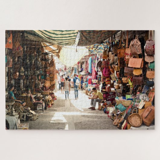 Arab Souk Market Jigsaw Puzzle 1014 PC. (Horizontal)