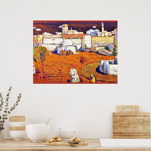 Arab Town by Kandinsky, Poster (Küche)