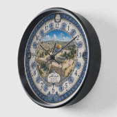Arab Traditional ornamental Designer quartz clock Uhr (Winkel)