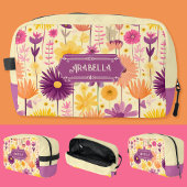 Arabella Cascading Modernes Blumenmuster Waschbeutel