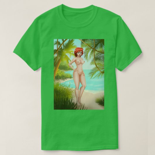 Arabella Jungle Woman Spicy T-Shirt (Design vorne)