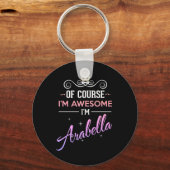 Arabella Natürlich bin ich Phantastisch Name Novel Schlüsselanhänger (Vorderseite)