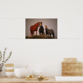 Araber bei Sunset Poster (Küche)