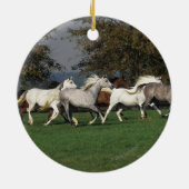 Araber, die in Feld laufen Keramikornament (Hinten)