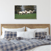 Araber, die vor Ort laufen Leinwanddruck (Insitu (Schlafzimmer))