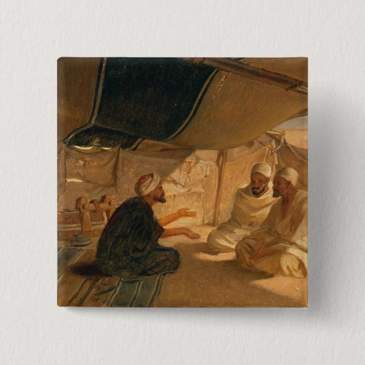 Araber in der Wüste, 1871 Button (Vorderseite)