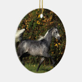 Araber-Laufen: Herbst Keramik Ornament (Rechts)