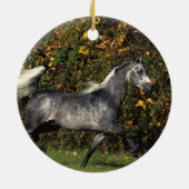 Araber-Laufen: Herbst Keramik Ornament (Hinten)