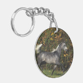 Araber-Laufen: Herbst Schlüsselanhänger (Vorderseite links)