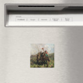 Araber mit Falke Magnet (In Situ (Geschirrspüler))
