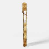 ARABER-TENT MIT HORSE Orange Agate Gem Monogramm Case-Mate iPhone Hülle (Rückseite / Links)