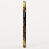 ARABER-TENT MIT HORSE Orange Agate Gem Monogramm Case-Mate iPhone Hülle (Hinten/Rechts)