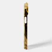 ARABER-TENT MIT HORSE Orange Agate Gem Monogramm Case-Mate iPhone Hülle (Rückseite / Rechts)