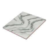 Arabescato Flow - Eleganter, wirbelnder weißer Mar Fliese (Seite)