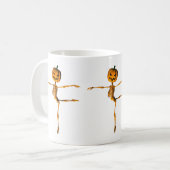 Arabeske Ballet Position Kaffeetasse (Vorderseite Links)