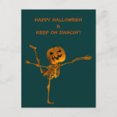 Arabeske Ballet Position Postkarte (Vorderseite)