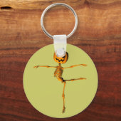 Arabeske Ballet Position Schlüsselanhänger (Vorderseite)