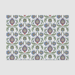 Arabeske Blumenmuster Seidenpapier