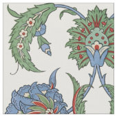 Arabeske Blumenmuster Stoff (Nahaufnahme)