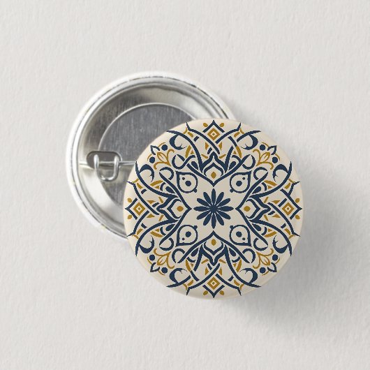 Arabeske Button (Vorne & Hinten)