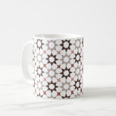 Arabeske marokkanisches Muster Kaffeetasse (Vorderseite Links)