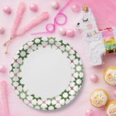 Arabeske Musterpapierplatte Pappteller (Party)