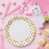 Arabeske Musterpapierplatte Pappteller (Party)