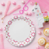 Arabeske Musterpapierplatte Pappteller (Party)