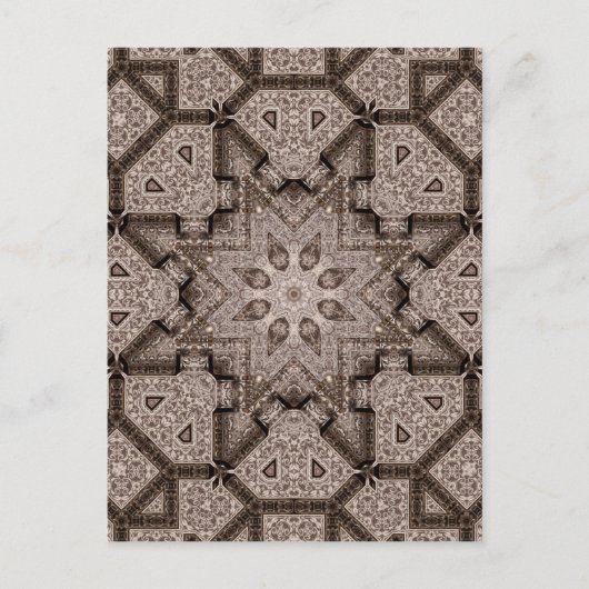 Arabeske Postkarte (Vorderseite)