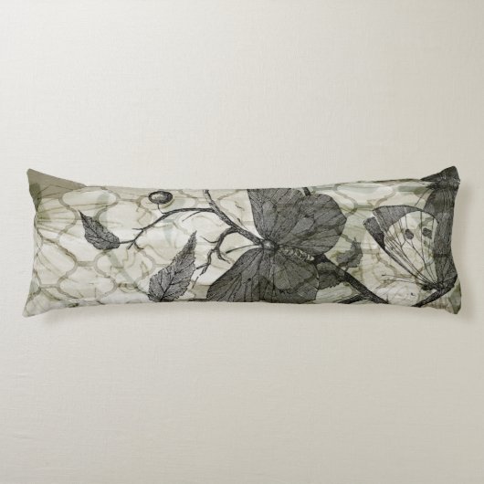 Arabeske-Schmetterlinge I Seitenschläferkissen (Vorderseite)