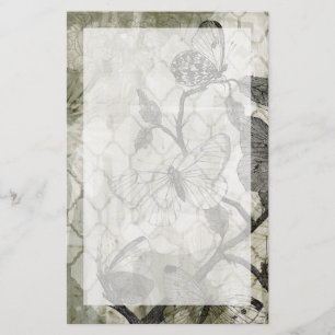 Arabeske-Schmetterlinge II Briefpapier