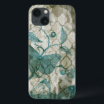 Arabeske-Schmetterlinge V iPhone 13 Hülle<br><div class="desc">Tiere</div>
