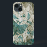 Arabeske-Schmetterlinge V iPhone 13 Hülle<br><div class="desc">Tiere</div>