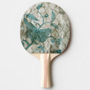 Arabeske-Schmetterlinge V Tischtennis Schläger