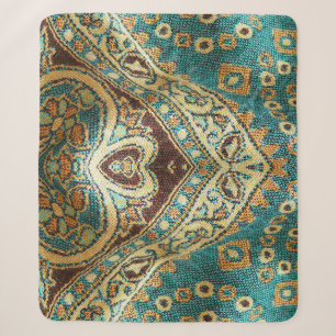 Arabeske Stoff: Arabisches Orientdesign Sherpadecke