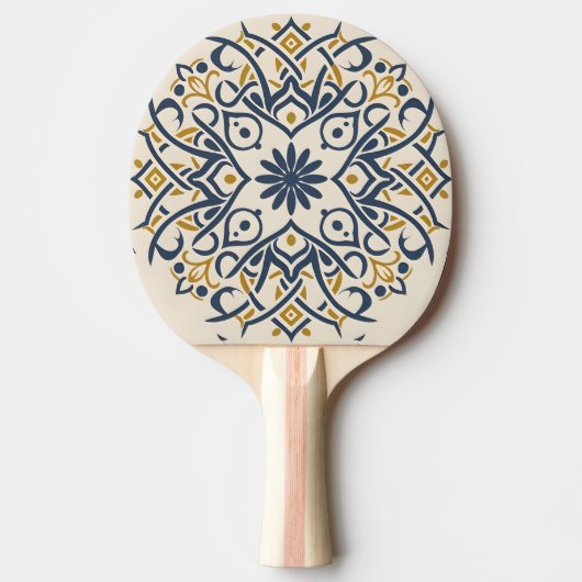 Arabeske Tischtennis Schläger (Vorderseite)