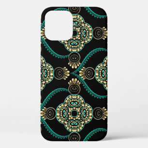 Arabesken-Blumenmuster, Vintage-Eleganz-Muster. Case-Mate iPhone Hülle