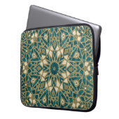 Arabesken-Mosaik Laptopschutzhülle (Vorderseite Links)