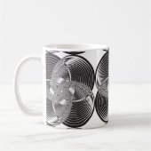 Arabeskenkreis geschnitten kaffeetasse (Links)