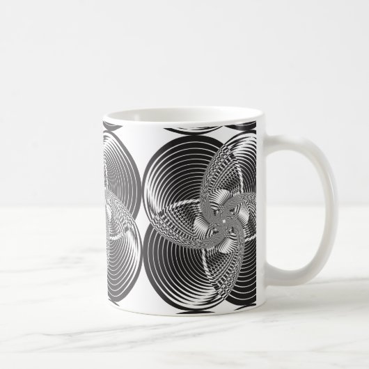 Arabeskenkreis geschnitten kaffeetasse (Rechts)