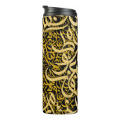 Arabesmetergold Thermosbecher (Nach rechts gedreht)